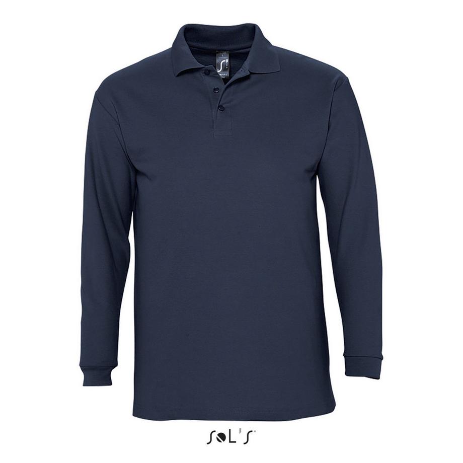 SOLS Winter II Langarm Poloshirt  