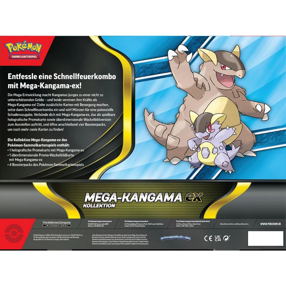 Pokémon  Mega-Kangama ex Box - DE 