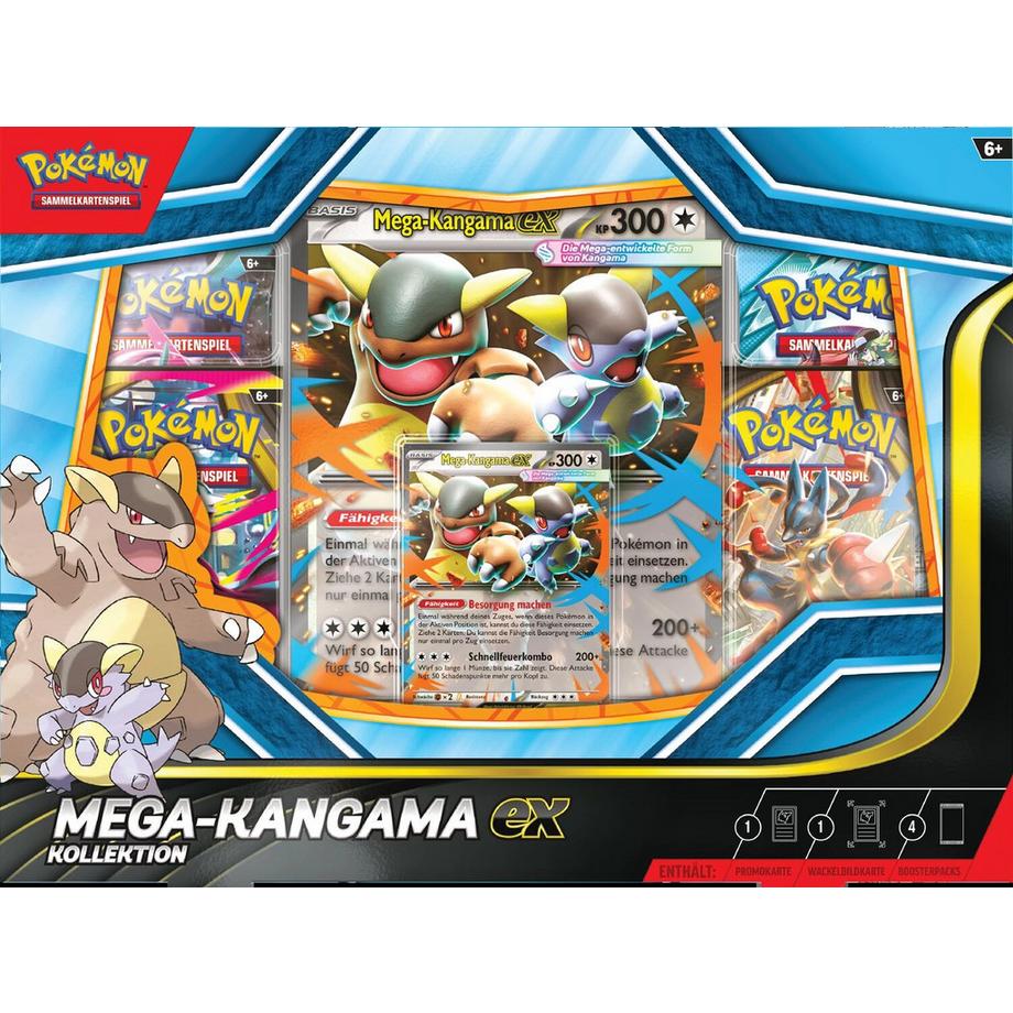 Pokémon  Mega-Kangama ex Box - DE 