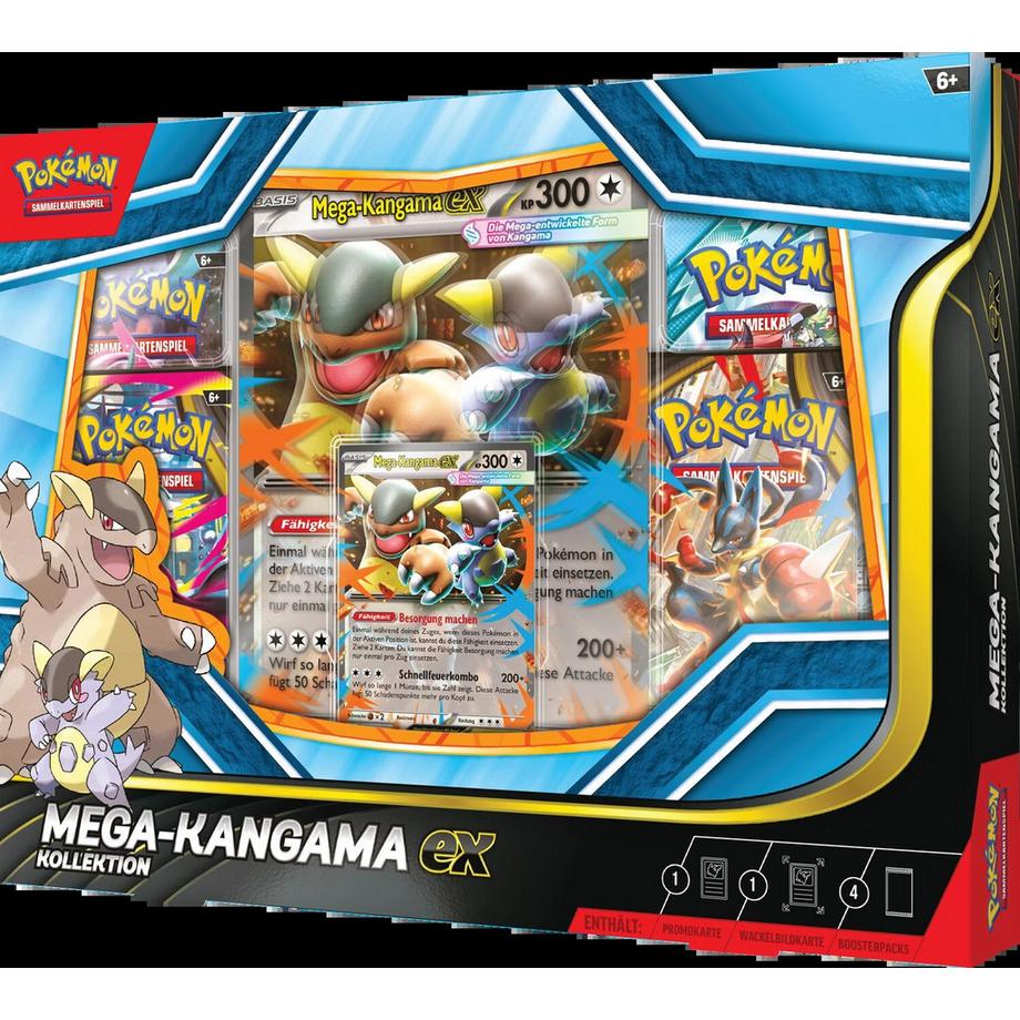 Pokémon  Mega-Kangama ex Box - DE 