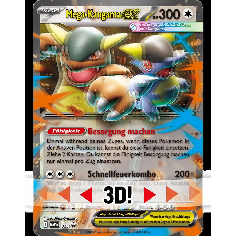 Pokémon  Mega-Kangama ex Box - DE 