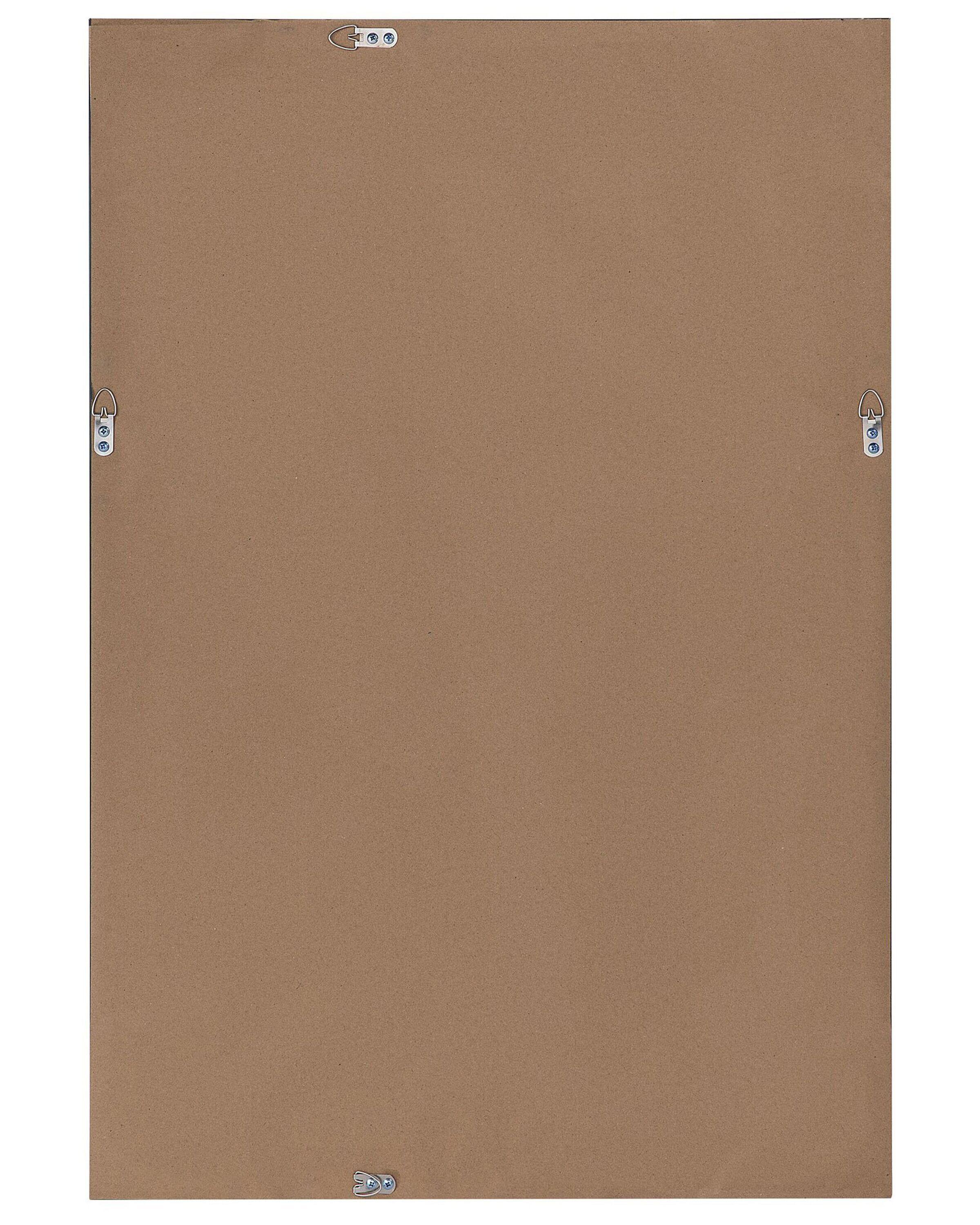 Beliani Wandspiegel aus Kunststoff Klassisch BUBRY  