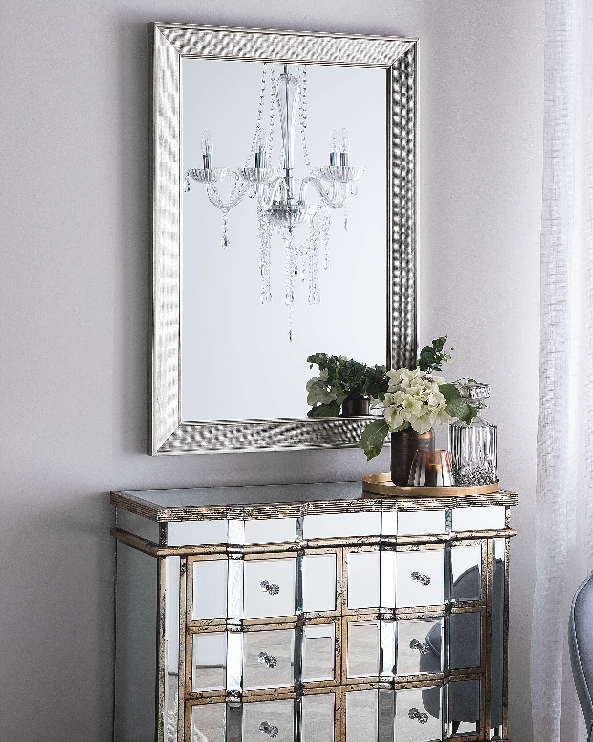 Beliani Miroir en Matière synthétique Traditionnel BUBRY  