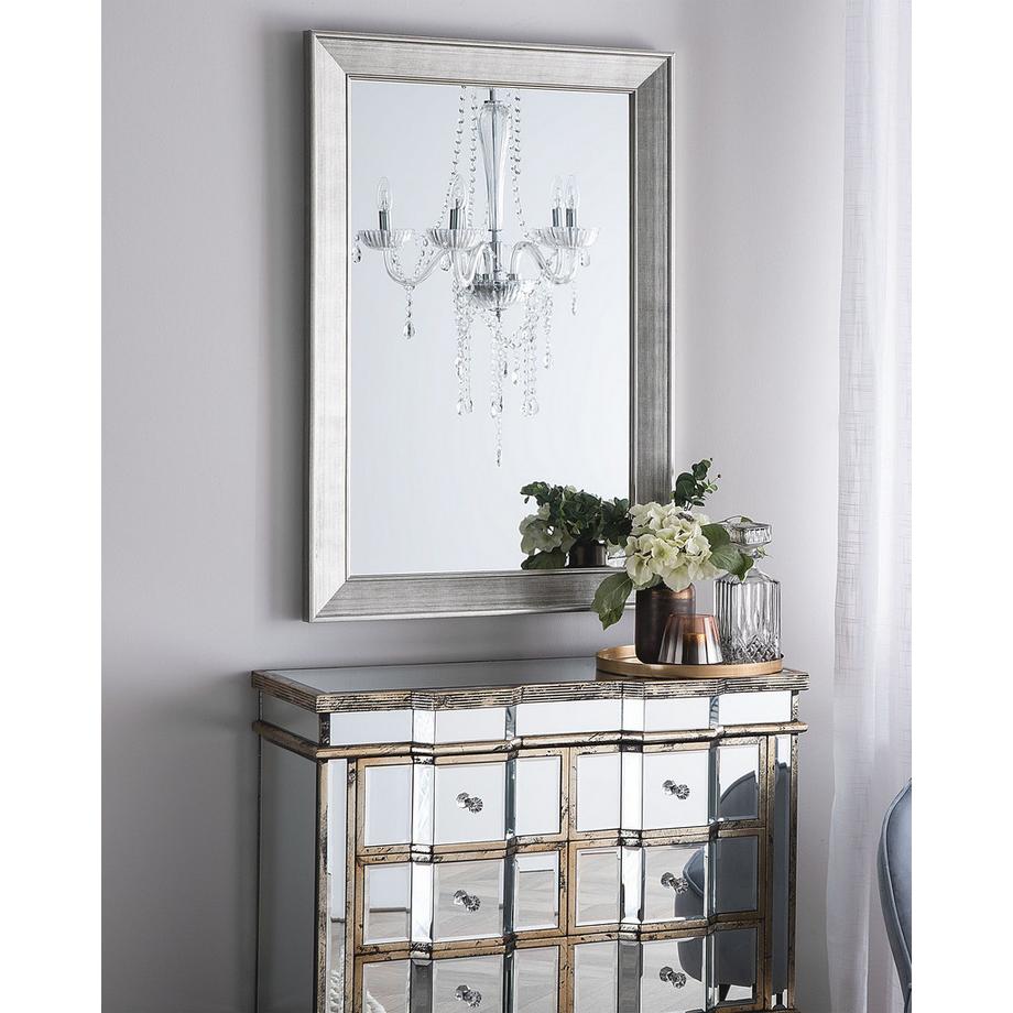 Beliani Specchio en Materiale sintetico Classico BUBRY  