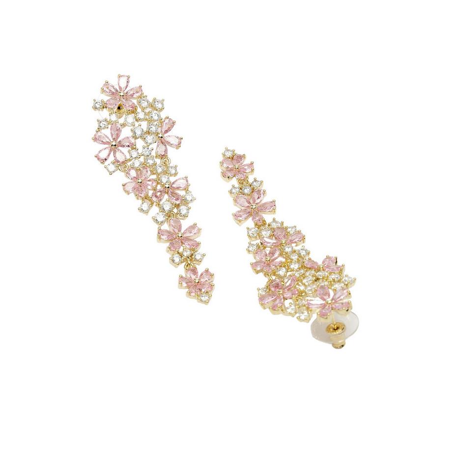 AVANT-GARDE PARIS  Collection Diva Boucles d'oreilles cascade florales élégantes 