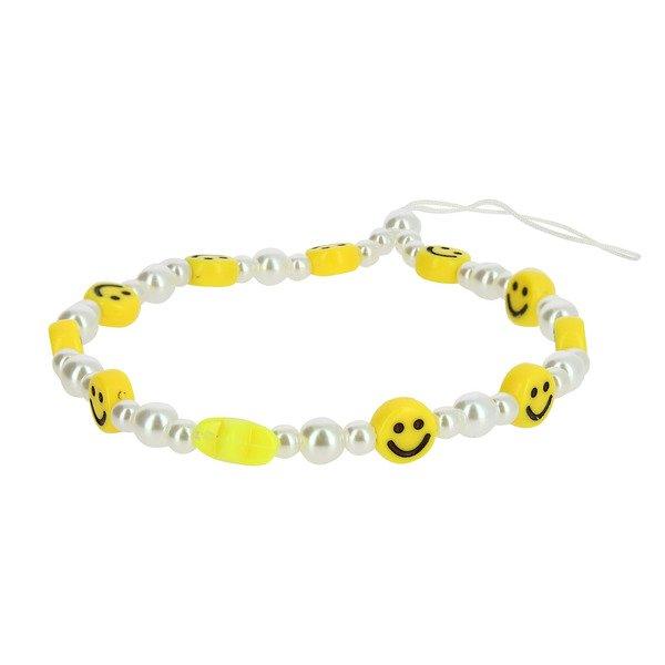 Avizar  Bracciale Telefono Smile Bianco 