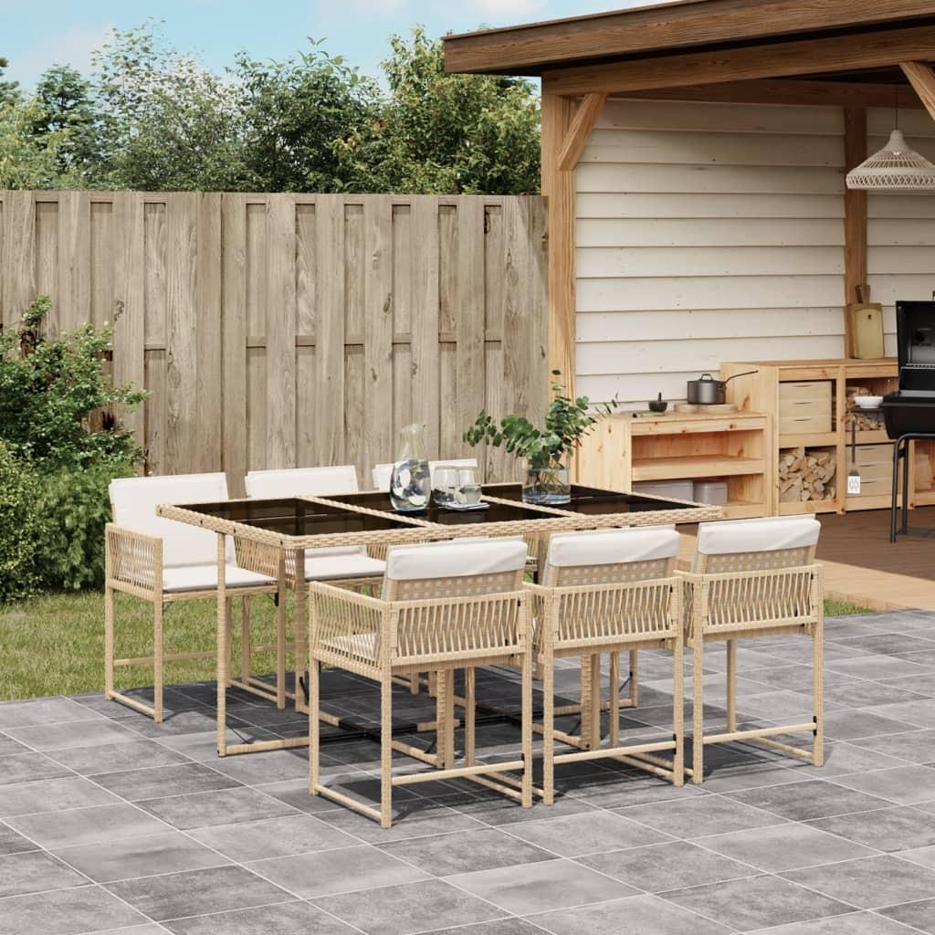 VidaXL Garten essgruppe poly-rattan  