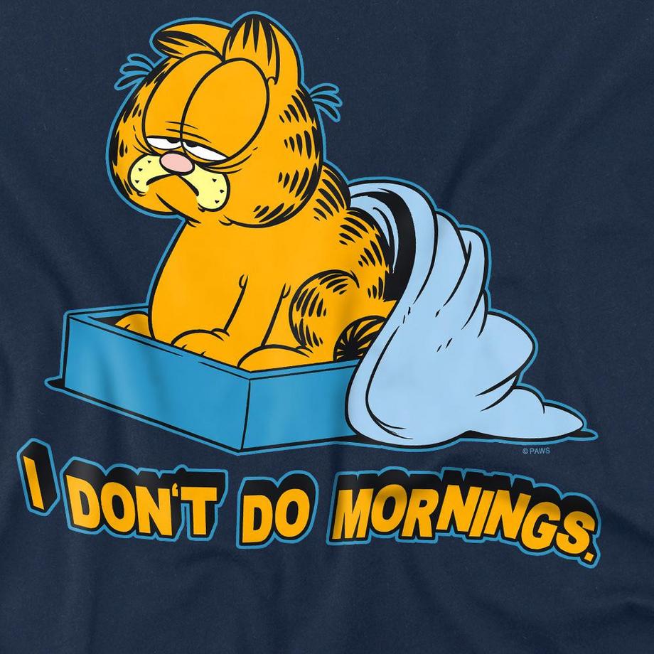Garfield  T-ShirtDon't Do Mornings 