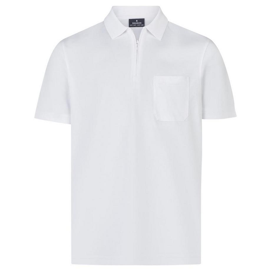 Ragman Basic Polo avec Fermeture Éclair  