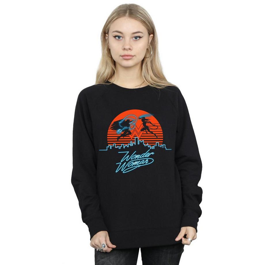 DC COMICS 84 Wonder Woman Bedrucktes Sweatshirt  
