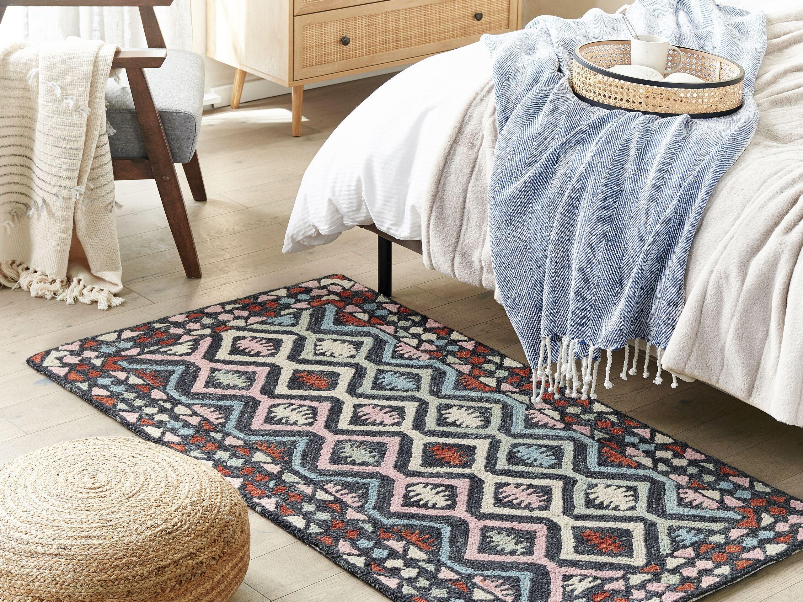 Beliani Tapis en Laine Traditionnel HAYMANA  