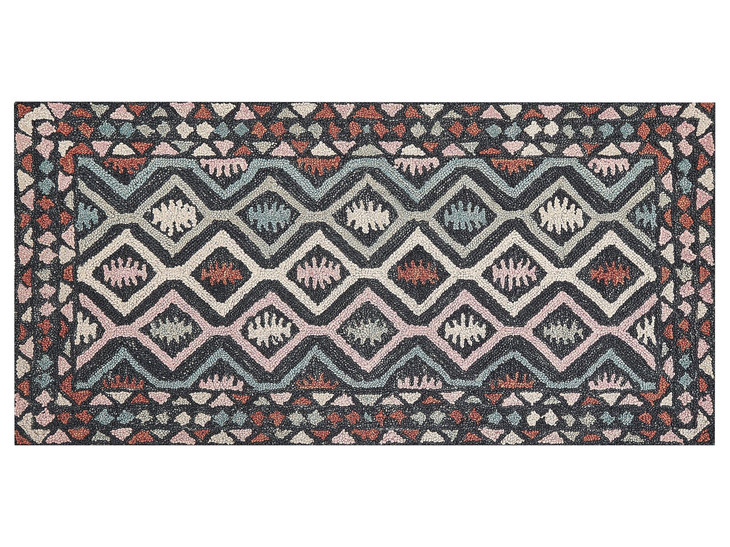 Beliani Tapis en Laine Traditionnel HAYMANA  