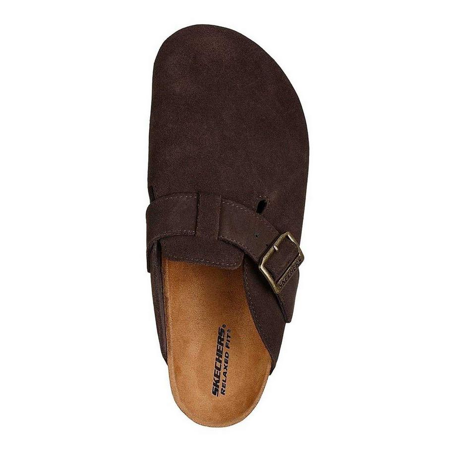 SKECHERS Wildleder Flache Pantoffeln  