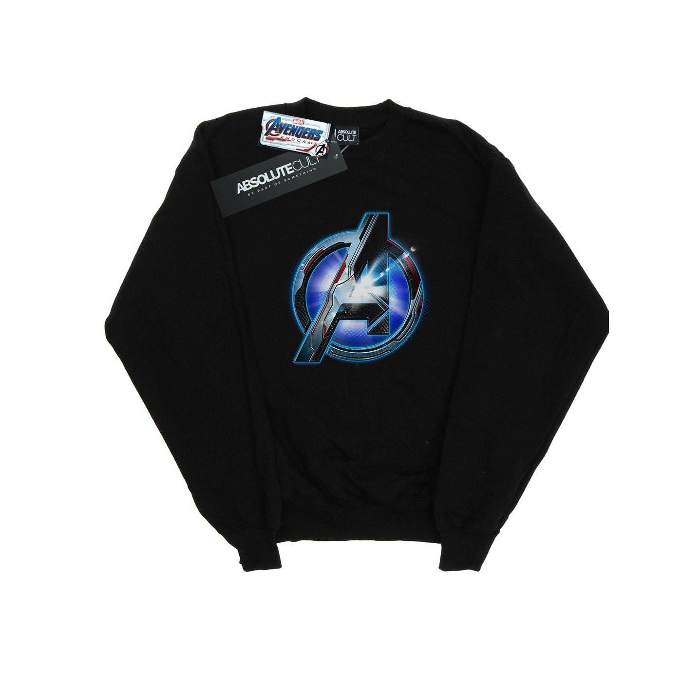 MARVEL  Avengers Endgame Glowing Logo Sweatshirt 