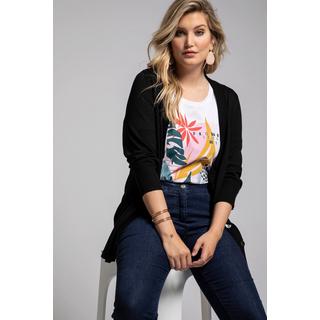 Ulla Popken Cardigan Maglia Fine Scollatura V Abbottonatura  