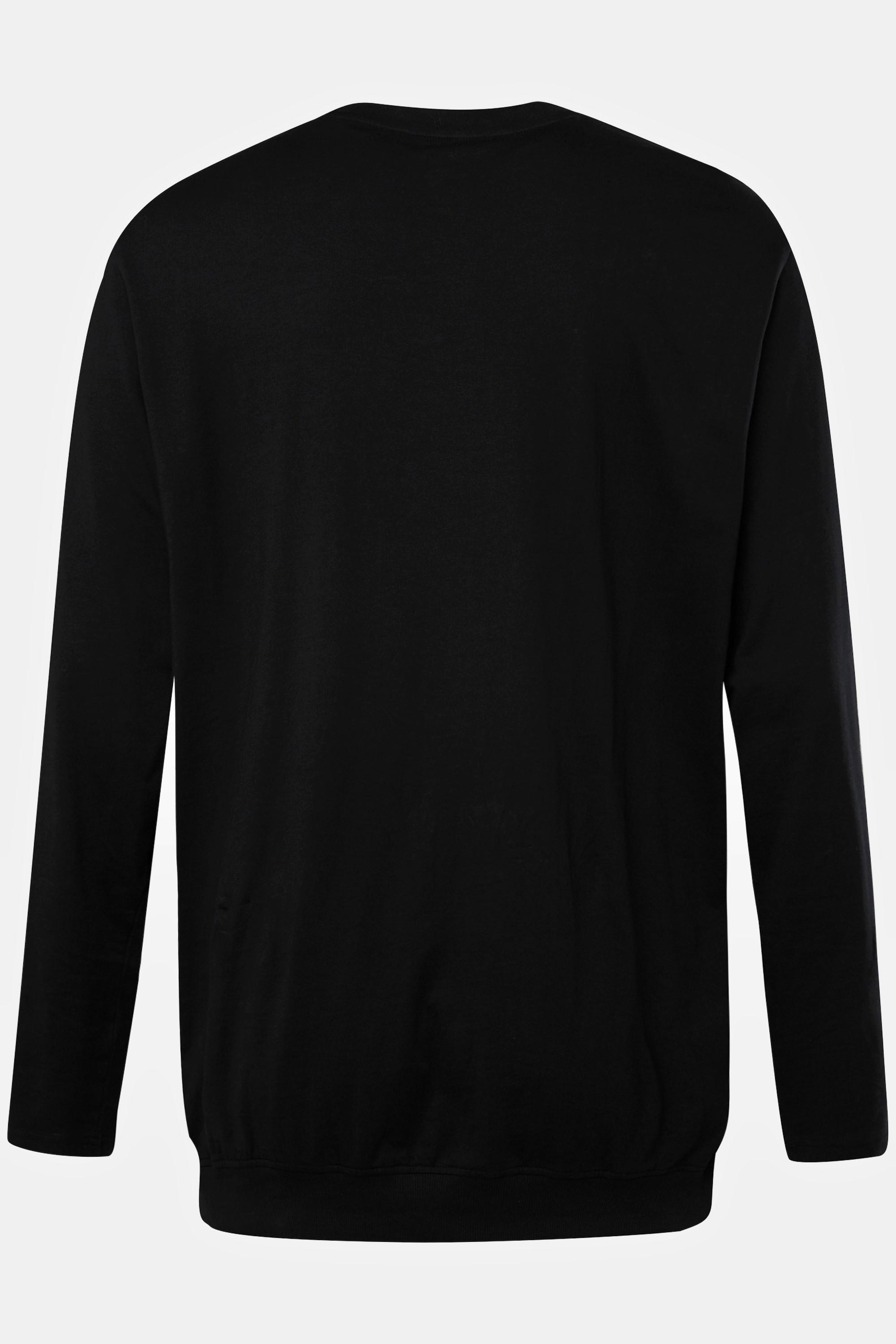 JP1880 T-shirt basique manches longues col rond coupe ventre confort  