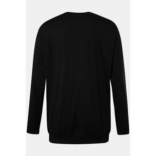 JP1880 T-shirt basique manches longues col rond coupe ventre confort  