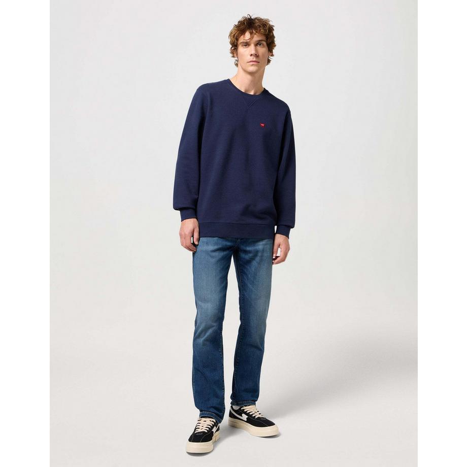 Wrangler Sign Off Rundhals Sweatshirt  