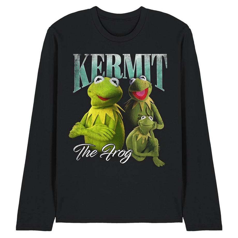 T-ShirtManches Longues Motif Kermit La Grenouille Motiftyle Hommage