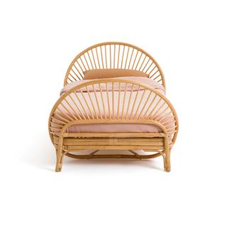 La Redoute Intérieurs Lit et sommier en rotin  