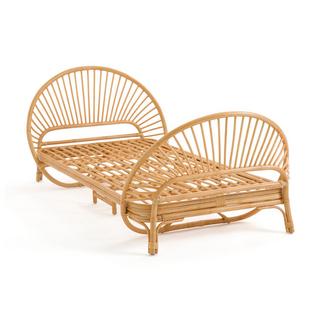 La Redoute Intérieurs Lit et sommier en rotin  