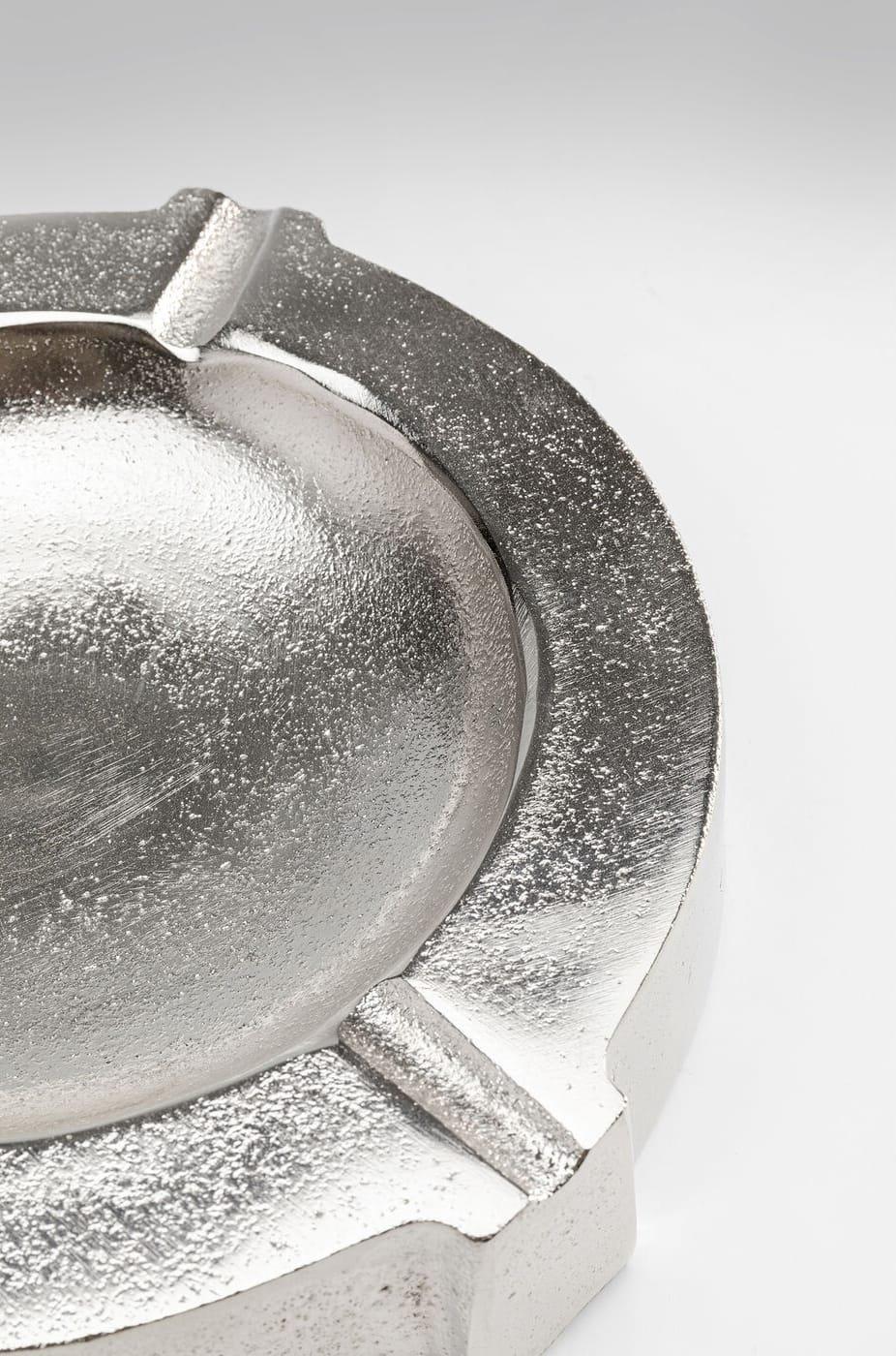 KARE Design Posacenere Classic Alu argento tondo 20  