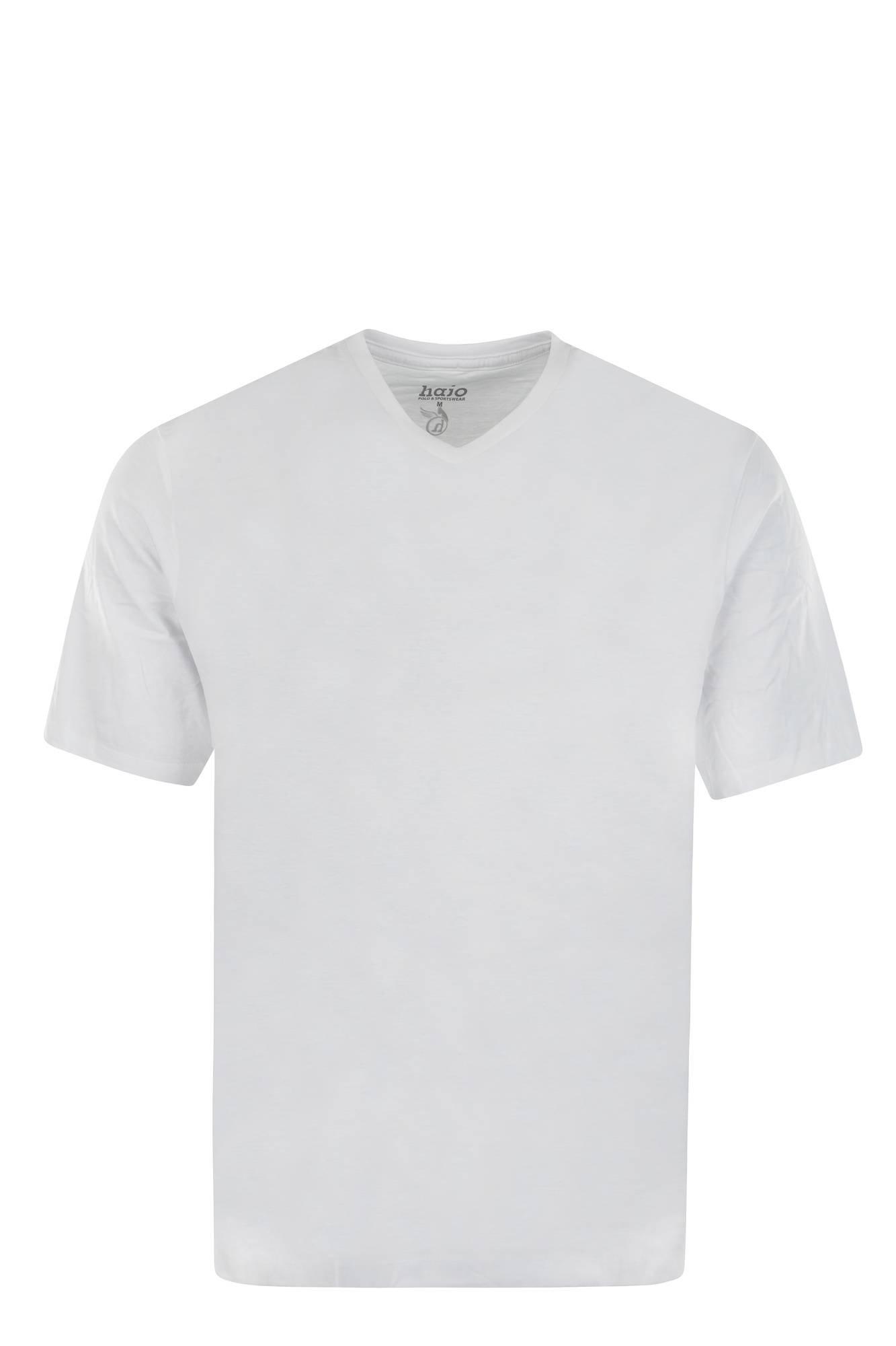 hajo V-Ausschnitt T-Shirt 2er Pack Regular Fit  