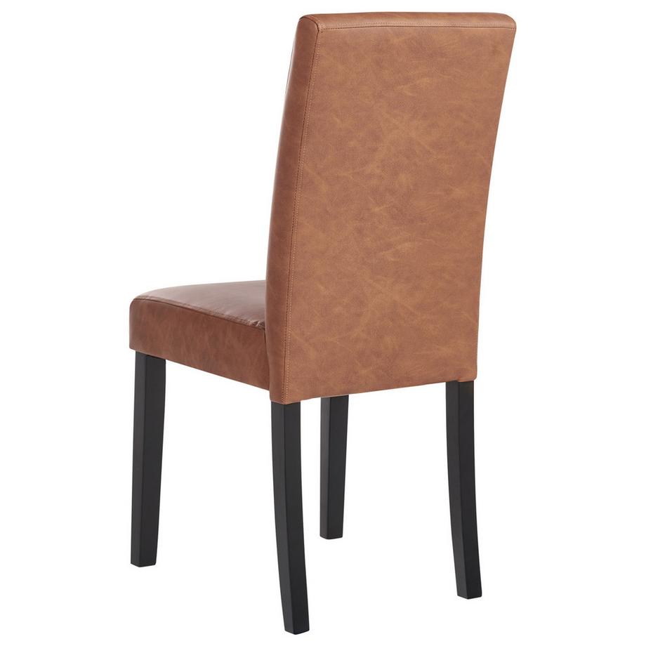 Beliani Esszimmerstuhl 2er Set aus Kunstleder  BROADWAY  