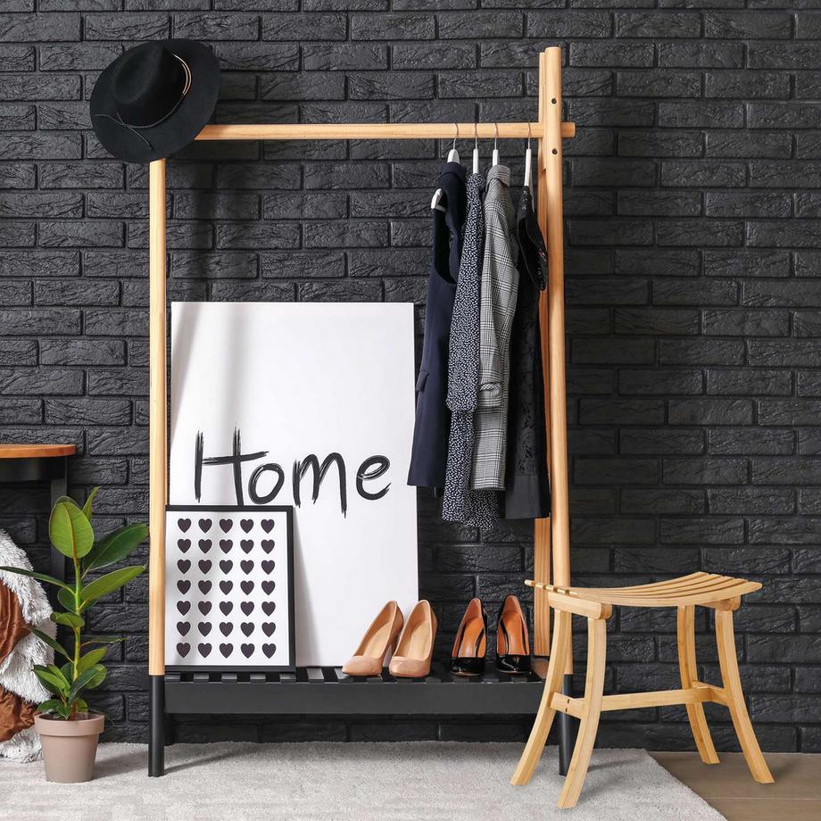 B2X Gebogener Bambushocker  