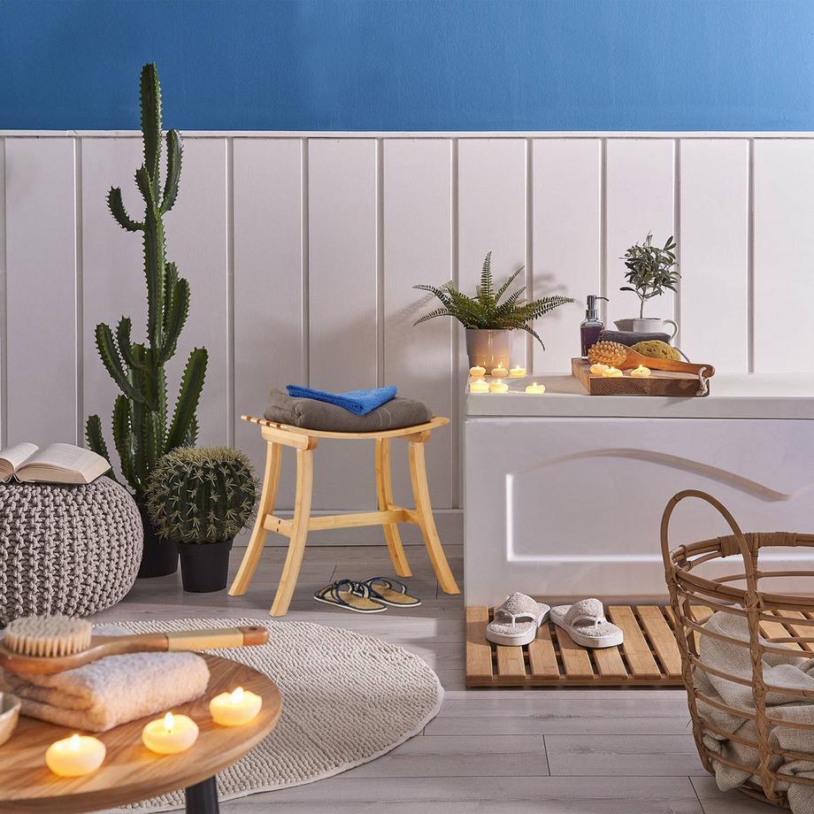 B2X Gebogener Bambushocker  