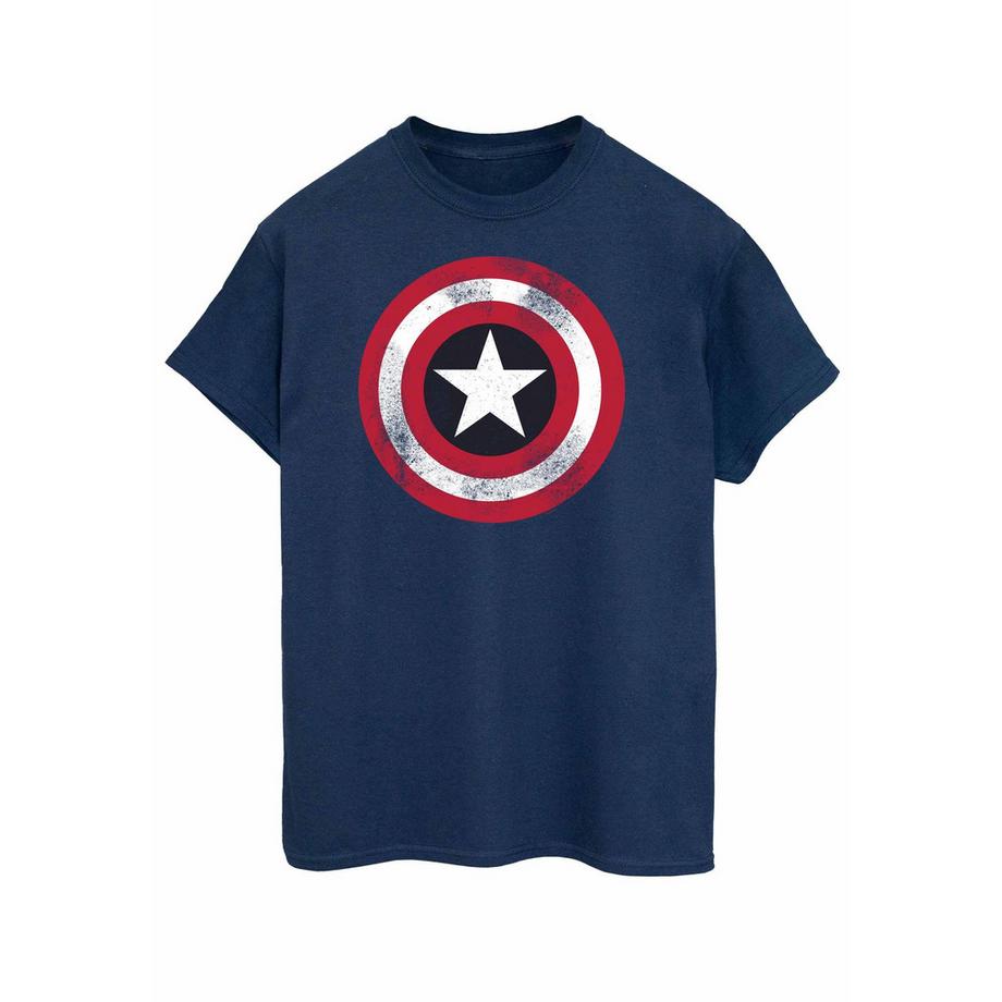 MARVEL Captain America Shield Bedrucktes T-Shirt  