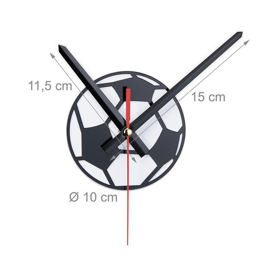 Northix DIY Wanduhr Fußball  