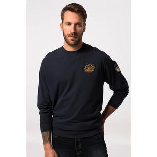 JP1880  Maglia con taglio speciale per l'addome, scollo a girocollo e maniche lunghe, fino alla tg. 8XL 