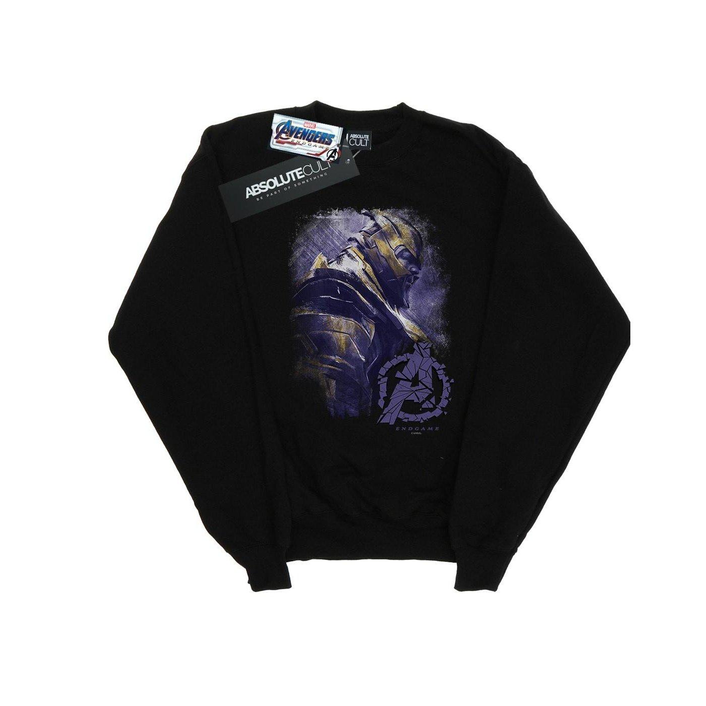 MARVEL  Avengers Endgame Thanos Brushed Sweatshirt 