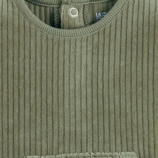 La Redoute Collections  Sweatshirt mit Druckknöpfen aus Samt 