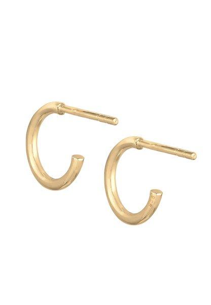 Elli  Ohrringe Mini Creolen Stecker 