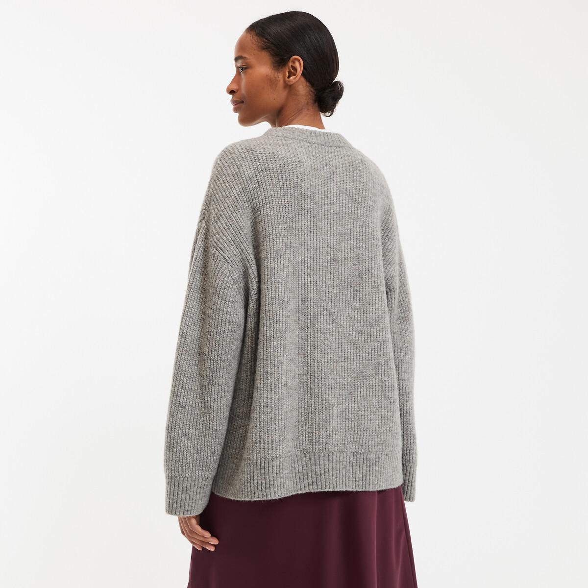 La Redoute Collections Pullover Girocollo Maglia Grossa Morbida  