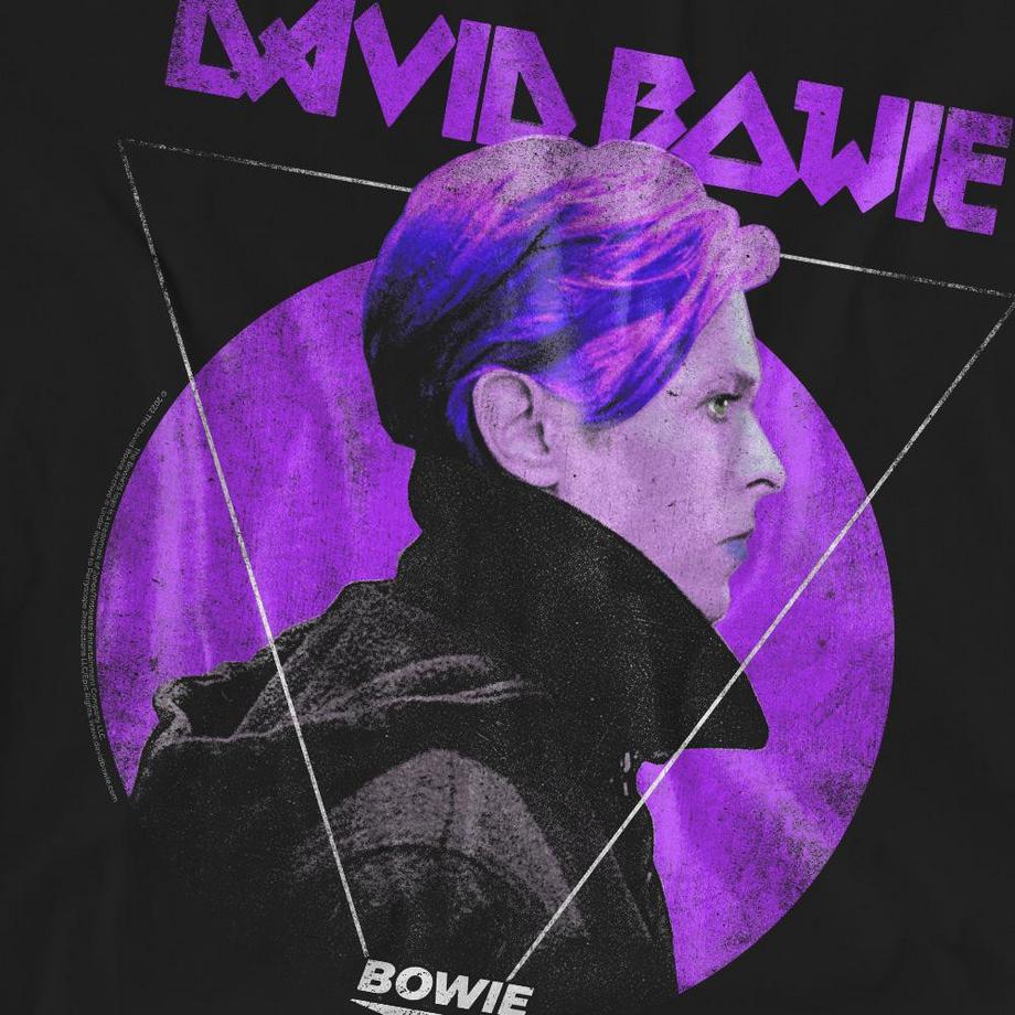 David Bowie T-Shirt Stampa Grafica  