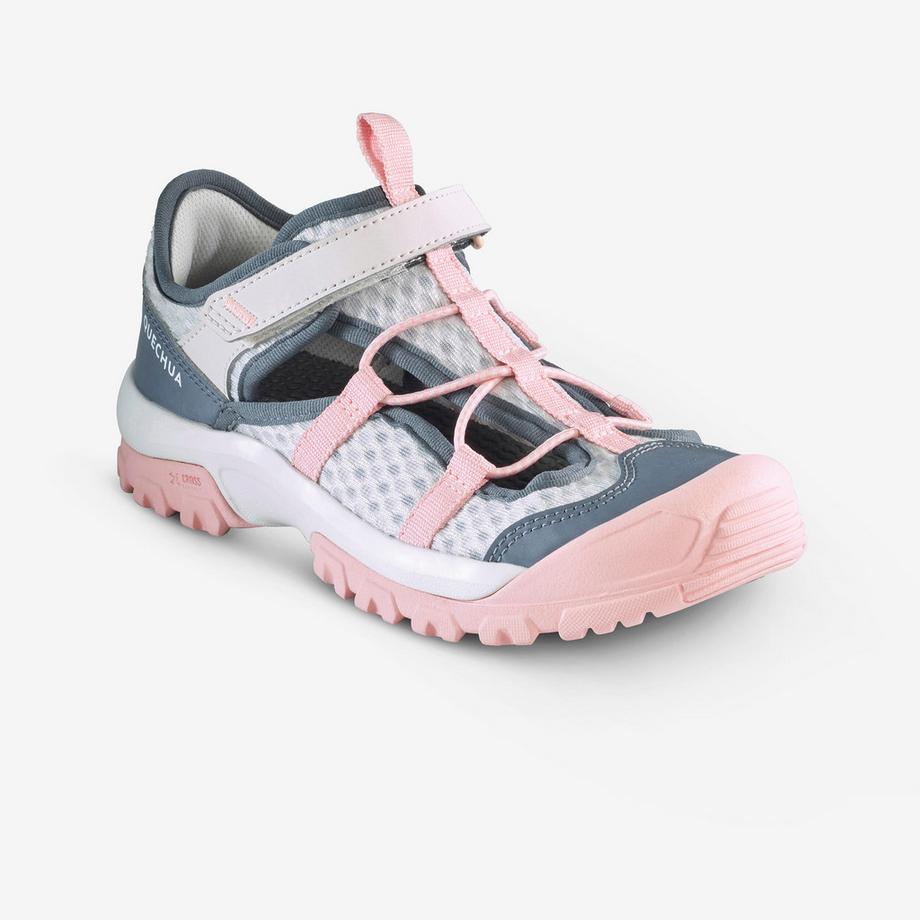 QUECHUA MH150 Sandali da Trekking per Bambini Rossi  