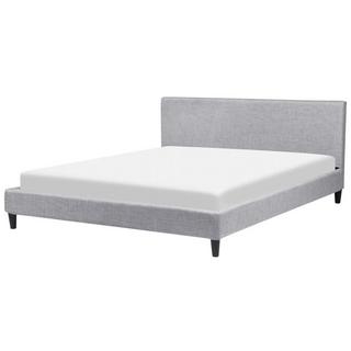 Beliani Bett mit Lattenrost aus Polyester Modern FITOU  