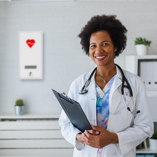 Northix Armadietto per medicinali chiudibile a chiave  