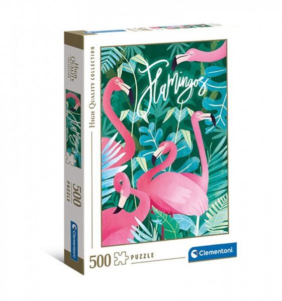 Clementoni  Puzzle Flamingos (500Teile) 