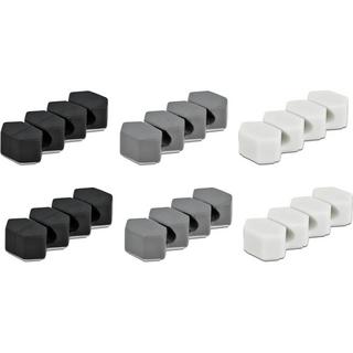 DeLock  Kabelhalter Set, mit Durchführungen Stück 