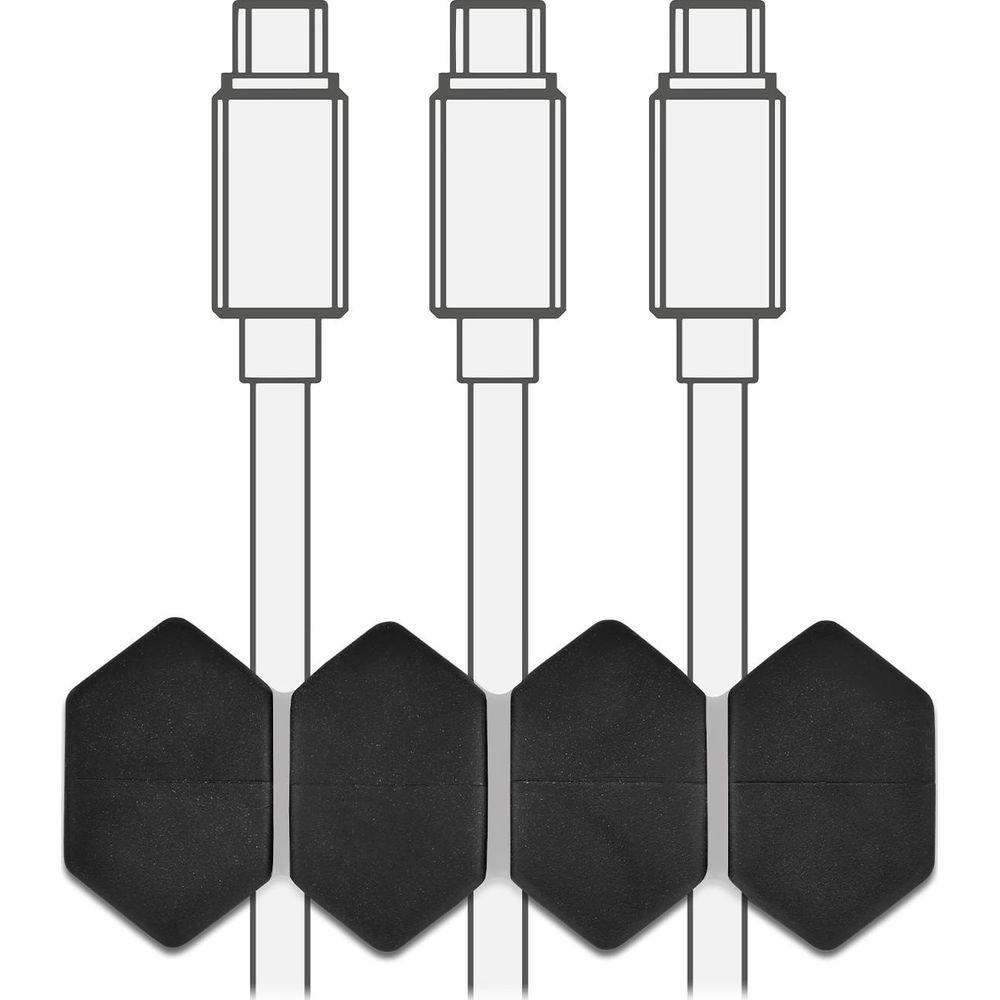 DeLock  Kabelhalter Set, mit Durchführungen Stück 