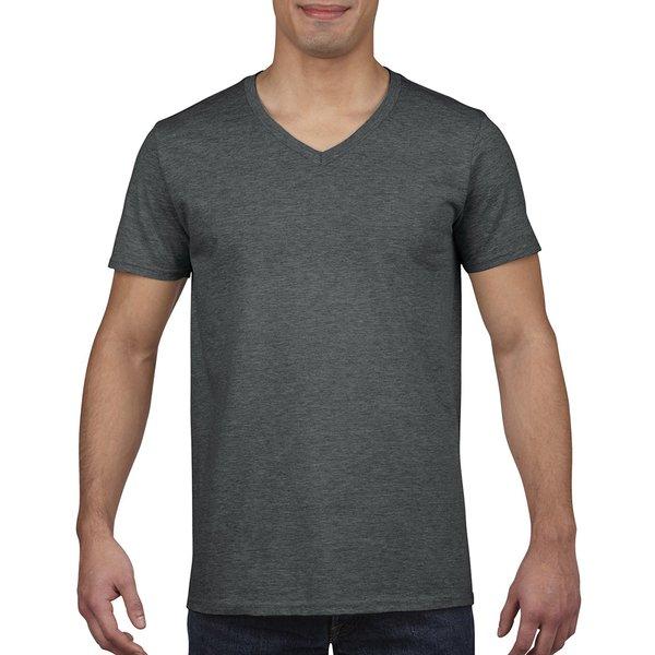 Gildan Soft Style V-Ausschnitt Kurzarm T-Shirt  