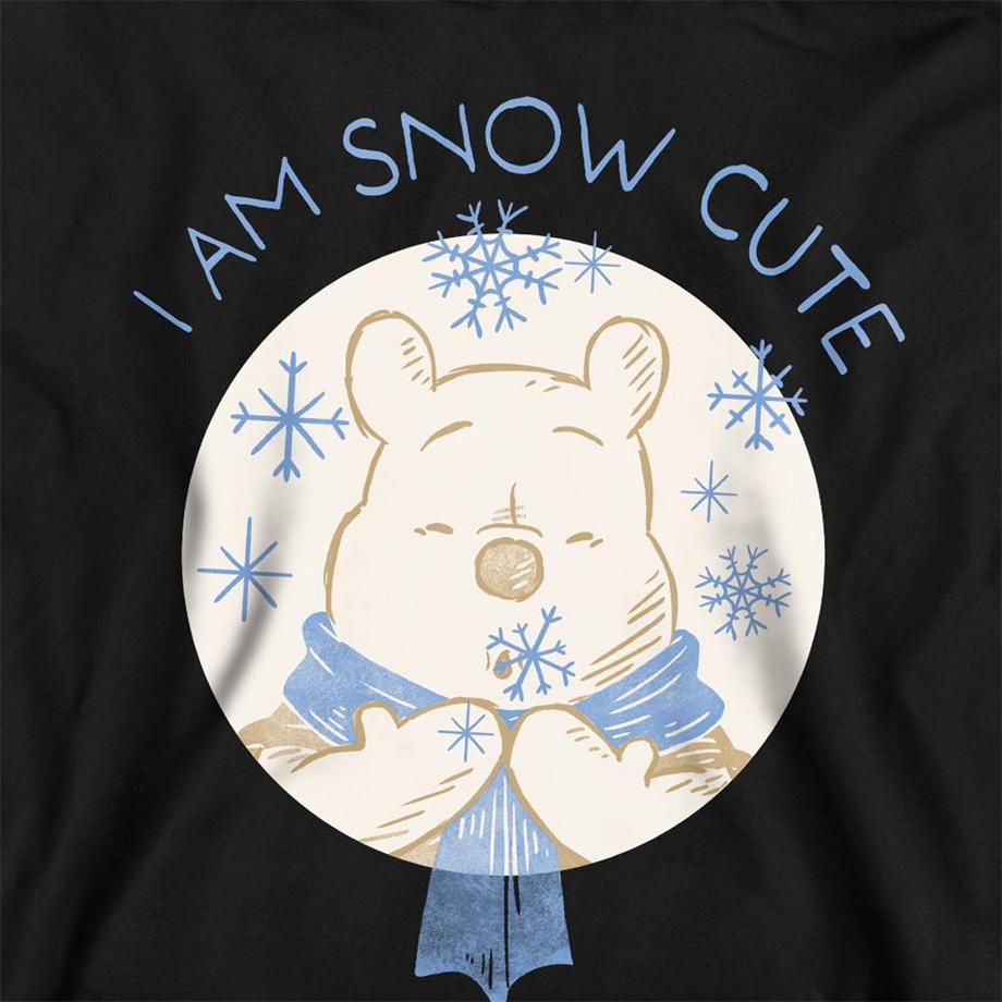 Winnie the Pooh  I Am Snow Cute Felpa Con Cappuccio 