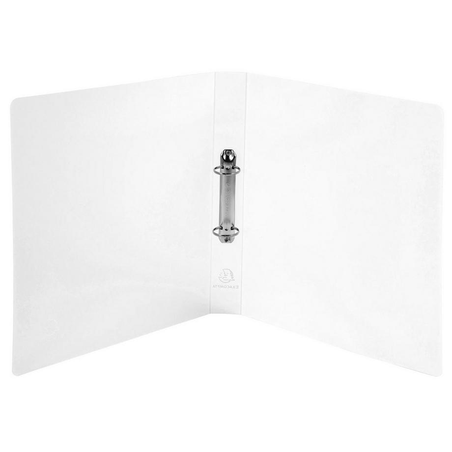 Exacompta Ringbuch aus PP 700µ mit 2 Ringen 30mm, Rücken 40mm, Chromaline, für Format DIN A4 - x 15  