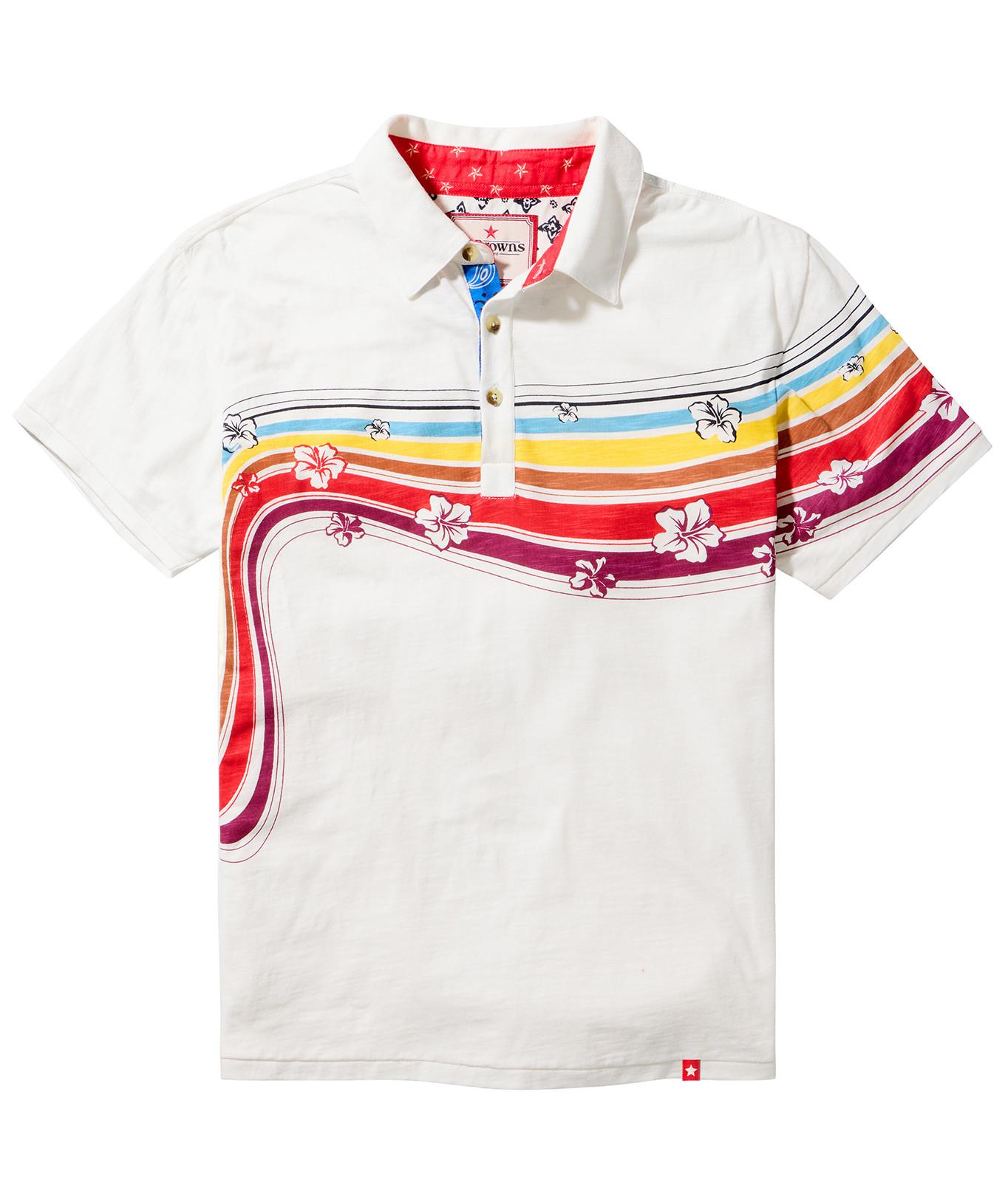 Joe Browns  Polo Coutures Contrastées Rétro 