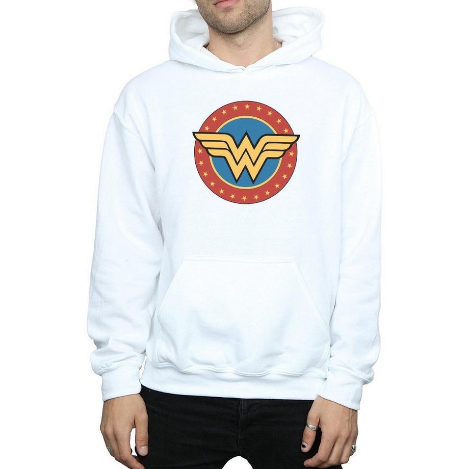 DC COMICS Felpa con cappuccio Wonder Woman Logo  