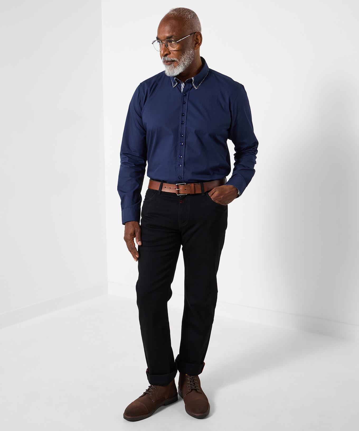 Joe Browns Elegantes Doppelkragen Abendhemd  